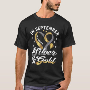 Im September tragen wir... ASL Gehörlosen Stolz Ge T-Shirt