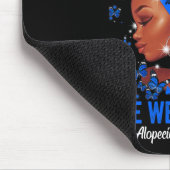Im September tragen wir Blue for Alopezie Awarenes Mousepad (Ecke)