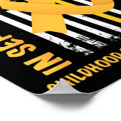 Im September tragen wir das Bewusstsein für den Kr Poster (Ecke)