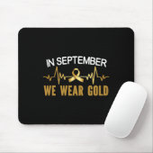 Im September tragen wir das Bewusstsein für Krebs Mousepad (Mit Mouse)