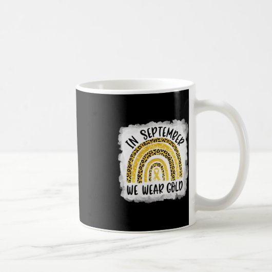 Im September tragen wir G Kaffeetasse (Rechts)