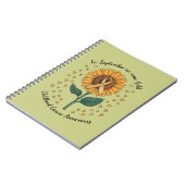 Im September tragen wir Gold Childhood Cancer Awar Notizblock (Linke Seite)