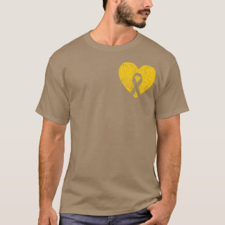 Im September tragen wir Gold Childhood Cancer Awar T-Shirt