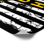 Im September tragen wir Gold Childhood Cancer Poster (Ecke)