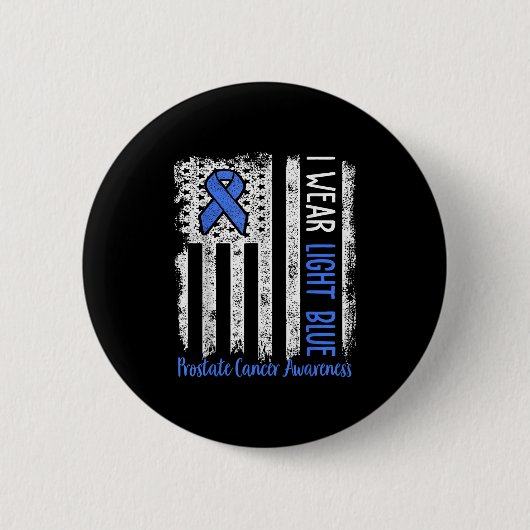 Im September tragen wir leichten blauen Prostatakr Button (Vorderseite)