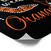 Im September tragen wir Orangen Leukämie Bewusstse Poster (Ecke)