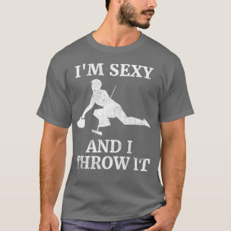 Im Sexy und ich wirf es Eiskrümelgeschenk für Rock T-Shirt