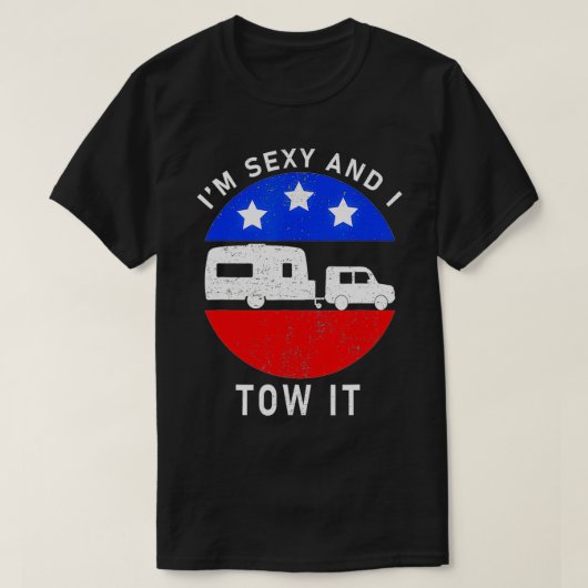 Im Sey und ich zog es Sommer lustige Rv Camping Mä T-Shirt (Design vorne)