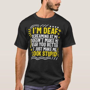Im Shirt der tiefen Erkenntnis schreit mich mein T