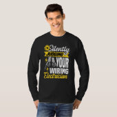 Im silently judging your wiring electrician Electr T-Shirt (Vorne ganz)