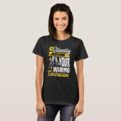 Im silently judging your wiring electrician Electr T-Shirt (Vorne ganz)