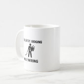 I'm Silently Judging Your Wiring Kaffeetasse (Vorderseite Links)