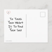 Im Sinne Ihres Herzens Postkarte (Rückseite)