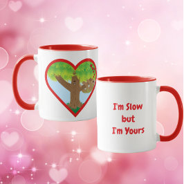I'm slow but I'm Yours Sloth theme Tasse