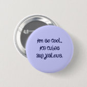 im so cool button (Vorne & Hinten)