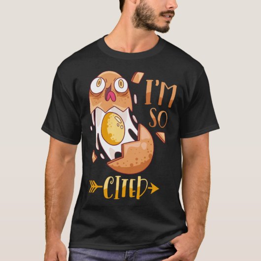 Im So Egg Cited Egg Breakfast Omelette T-Shirt (Vorderseite)