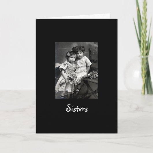 I'm So Glad You're My Sister Karte (Vorderseite)