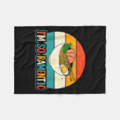 I'm So Ramentic - Matching Couple Ramen Noodles Lo Fleecedecke (Vorderseite (Horizontal))