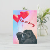 "I'm so sorry" Enkele kaart (Stehend Vorderseite)