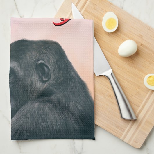 "I'm so sorry" Geschirrtuch (Viertel Falte)