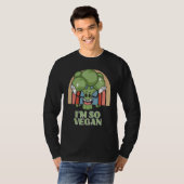 Im So Vegan Broccoli Vegetable Food Broccoli T-Shirt (Vorne ganz)