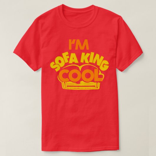 im Sofa cool T-Shirt (Design vorne)