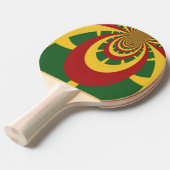 Im Sommer eine Liebe rot goldgrün Tischtennis Schläger (Vorderseite)