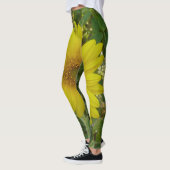 im Sommer eine Sonnenblume im Garten Leggings (Links)
