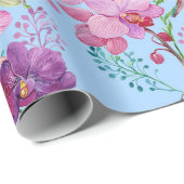 Im Sommer schwindende Vögel Geschenkpapier (Rolleneckpunkt)