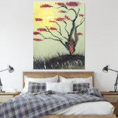 Im Sonnenlicht faulenzen Leinwanddruck (Insitu (Schlafzimmer))