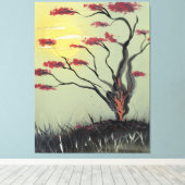 Im Sonnenlicht faulenzen Leinwanddruck (Insitu (Holzboden))