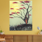 Im Sonnenlicht faulenzen Leinwanddruck (Insitu (Wohnzimmer))