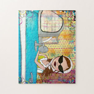 "Im Sonnenschein" leben Puzzlespiel Puzzle