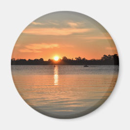 Im Sonnenuntergang gefangen Magnet