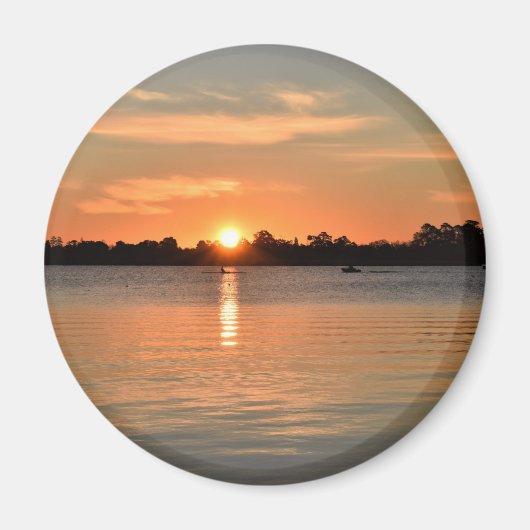 Im Sonnenuntergang gefangen Magnet (Vorne)