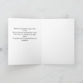 I'm Sorry Forgive Me Card Karte (Innenseite)