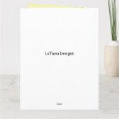 I'm Sorry Little Chicken Belated Birthday White Karte (Rückseite)