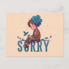 Im Sorry Postcards Postkarte