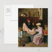 Im Souk, 1891 Postkarte (Vorne/Hinten)