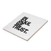 Im Soul vertrauen wir. Fliese (Seite)