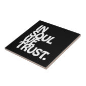 Im Soul vertrauen wir. Fliese (Seite)