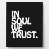Im Soul vertrauen wir. Fotoplatte (Vorderseite)