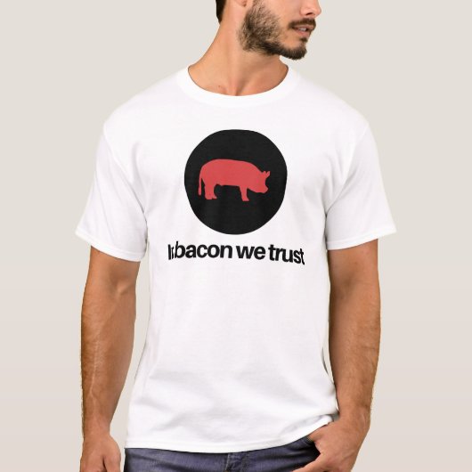 Im Speck vertrauen wir T-Shirt (Vorderseite)