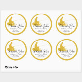 Im Speicher des Aufklebers Runder Aufkleber (Blatt)