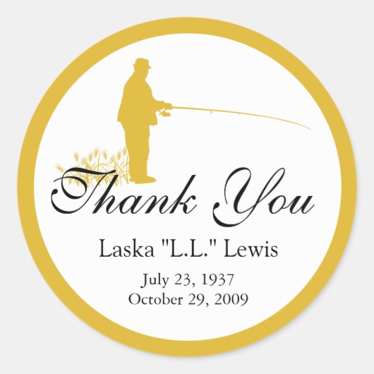 Im Speicher des Aufklebers Runder Aufkleber (Vorderseite)