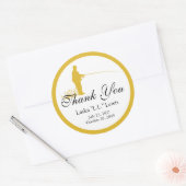 Im Speicher des Aufklebers Runder Aufkleber (Umschlag)