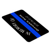 IM SPEICHER DES FALLENEN BÜROS DÜNN BLUE LINE MAGN MAGNET (Rechte Seite)