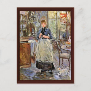 Im Speisesaal von Morisot Berthe Postkarte