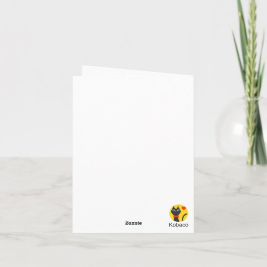 Im Spiegel Karte (Rückseite)