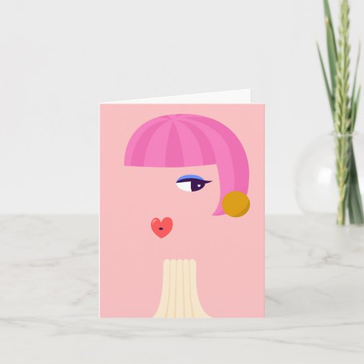 Im Spiegel Karte (Vorderseite)